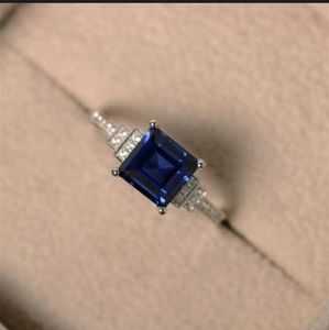 925 Sterling Silver Sapphire Gemstone